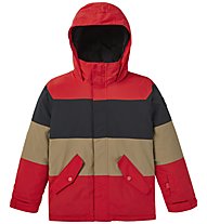 Burton Boy's Symbol - giacca snowboard - bambino, Red/Black/Brown