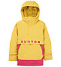 Burton Frostner 2L Anorak - giacca snowboard - bambino, Yellow/Pink