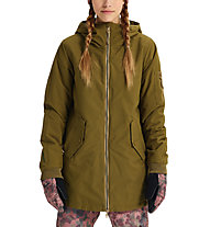 Burton Mossy Maze - giacca snowboard - donna, Dark Green