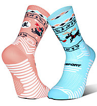 BV Sport Trail Ultra Collector - Socken, Pink/Blue