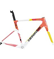 Cannondale SuperSix EVO LAB71 - Rennrad-Rahmenset, White/Pink/Yellow