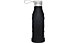 Casall Eco Glass Bottle - Trinkflasche Glas mit Silikonhülle, Black