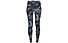 Casall Essential Printed W - Trainingsleggings - Damen, Black/Blue