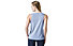 Casall Soft Texture W - top - donna, Light Blue