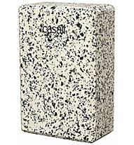 Casall Yoga Block Recycled Blend - mattoncino yoga, Light Beige/Black