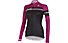 Castelli Girone Jersey FZ - maglia bici da donna, Black/Cyclamen