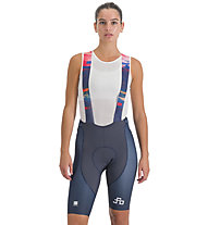 Sportful Peter Sagan Classic W Bibshorts - pantaloncini ciclismo - donna, Blue