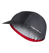 Castelli Rosso Corsa 2 - cappellino ciclismo, Black