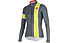 Castelli Storica Jersey FZ - maglia bici a manica lunga, Turbulance/Sulphur