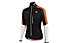 Castelli Trasparente Due Wind Jersey FZ - Maglia Ciclismo, Black/White/Orange