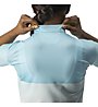 Castelli Velocissima Jersey - Radshirt  - Damen, Light Blue/White