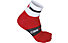 Castelli Velocissimo 6 Equipe Sock, Red/White