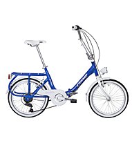 Cicli Cinzia Sixtie's Aluminium 20 - bici pieghevole, Blue