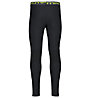 CMP Long Tights - pantaloni sci di fondo - uomo, Black/Green