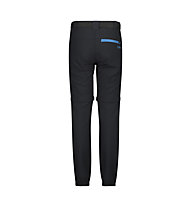 CMP Zip Off K - pantaloni zip-off - bambino, Black/Blue