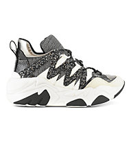 Colors of California High Sole Double Lace - sneakers - donna, White/Black