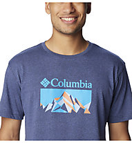 Columbia Thistletown Hills Graphic - T-shirt - uomo, Blue