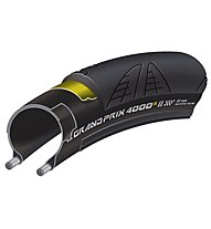 Continental GrandPrix 4000 S II - gomme bici da corsa, Black