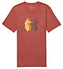 Cotopaxi Llama Sequence M - T-shirt - uomo, Red