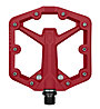 Crankbrothers Stamp 1 Gen 2 small - pedale flat, Red