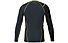 Crazy Fahrenheit - maglietta tecnica - uomo, Grey/Black/Yellow