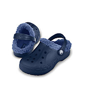 Crocs Baya Lined Kids - sandali - bambini, Navy/Bijou Blue