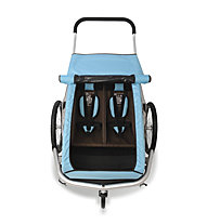 Croozer Kid Plus for 2, Skyblue/Brown