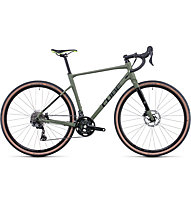 Cube Nuroad Race - bici gravel, Green/Black