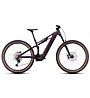 Cube Stereo Hybrid ONE44 HPC SLX - e-mountainbike, Purple/Green