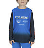 Cube Vertex Rookie X Actionteam L/S - maglia ciclismo a maniche lunghe - bambino, Light Blue