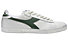 Diadora Game L Low Waxed Unisex - Sneaker, White/Green