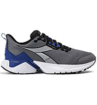 Diadora Mythos Blushield Vigore 2 - scarpe running stabili - uomo, Grey/Black/Blue