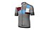 Dotout Kyro - maglietta da bici - uomo, Grey/Red/Blue