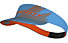 Dynafit Alpine Graphic - fascia con visiera trail running, Light Blue/Orange