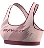Dynafit Alpine Graphic W - reggiseno sportivo alto sostegno - donna, Dark Red/Light Pink