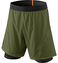 Dynafit Alpine Pro 2/1 - pantaloni trail running - uomo, Dark Green/Black