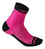 Dynafit Alpine - kurze Socken Trailrunning - Herren, Dark Pink