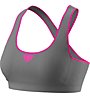 Dynafit Alpine W - reggiseno sportivo alto sostegno - donna, Grey/Pink
