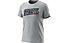 Dynafit Graphic - T-Shirt Bergsport - Herren, Light Grey/Dark Blue/Dark Orange