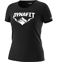 Dynafit Graphic - T-Shirt Bergsport - Damen, Black/White/White