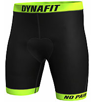 Dynafit Ride Padded Under - pantaloni bici - uomo, Black/Yellow