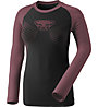 Dynafit Speed Dryarn  - maglietta tecnica a maniche lunghe - donna, Black/Dark Pink