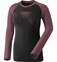 Dynafit Speed Dryarn - Funktionsshirt Langarm - Damen, Black/Dark Pink