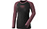 Dynafit Speed Dryarn  - maglietta tecnica a maniche lunghe - donna, Black/Dark Pink