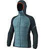 Dynafit Speed Insulation Hybrid M - giacca ibrida - uomo, Light Blue/Blue/Red
