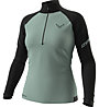 Dynafit Speed Polartec® 1/2 Zip - felpa in pile - donna, Light Green/Black