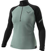 Dynafit Speed Polartec® 1/2 Zip - Fleecepullover - Damen, Light Green/Black