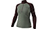 Dynafit Speed Polartec® 1/2 Zip - felpa in pile - donna, Light Green/Dark Red