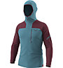 Dynafit Speed Polartec® Hooded JKT - giacca in pile - uomo, Light Blue/Bordeaux