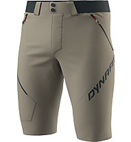Dynafit Transalper 4 Dst - pantaloni corti trekking - uomo, Brown/Dark Blue
